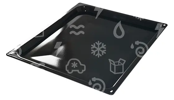 plech pečicí MORA / GORENJE, mělký, 360 x 424 x 20 mm (565061)